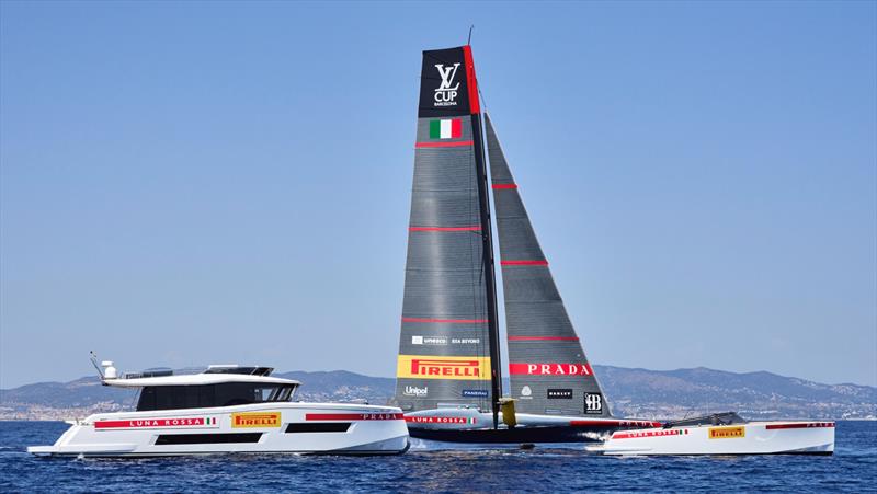 Luna Rossa photo copyright Cantiere del Pardo taken at  and featuring the AC75 class