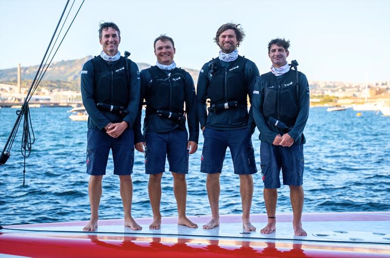 ARC Team USA has confirmed the four sailors who will race aboard its AC40 at the 38th America's Cup Preliminary Regatta in Naples photo copyright ARC Team USA taken at  and featuring the AC75 class