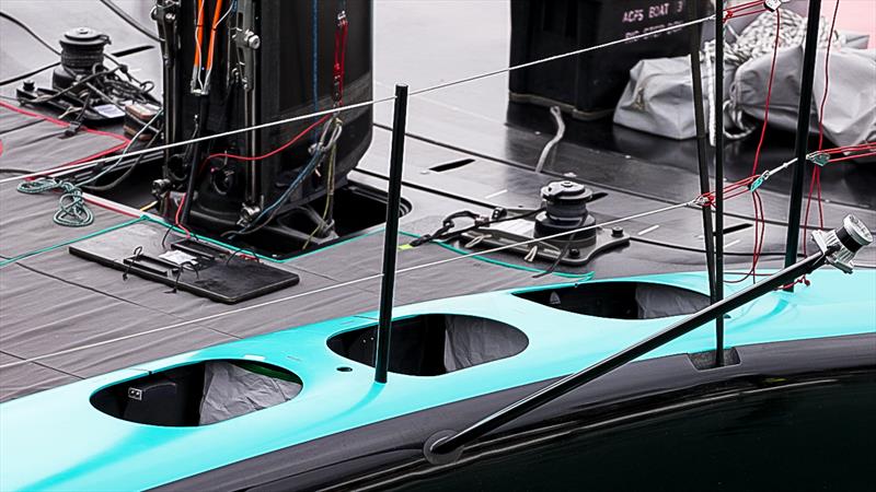 Cockpit layout - Emirates Team New Zealand - March 16, 2026 - Auckland - photo © Sam Thom/America's Cup