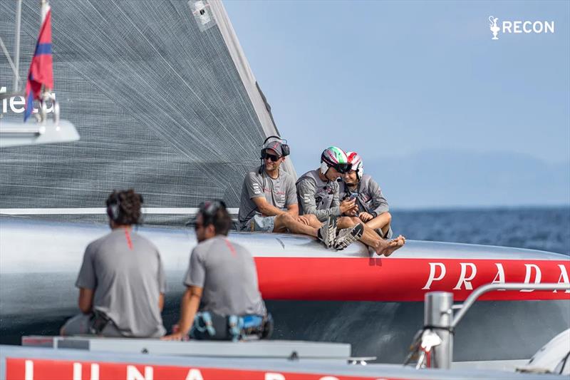 Luna Rossa - October 7, 2026 - Cagliari - photo © Ivo Rovira / America's Cup Recon