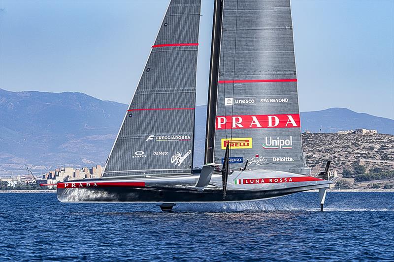 Luna Rossa - October 15, 2026 - Cagliari - photo © Ivo Rovira / America's Cup Recon