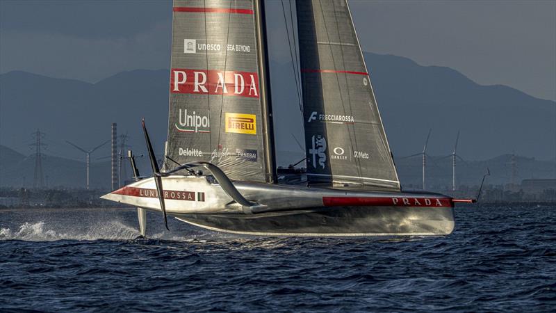 Luna Rossa - October 14, 2026 - Cagliari - photo © Ivo Rovira / America's Cup Recon