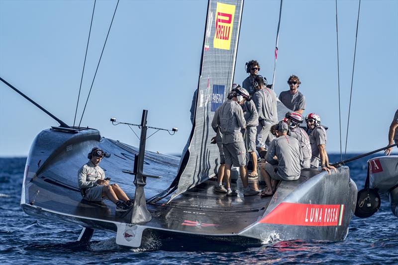 Luna Rossa - October 14, 2026 - Cagliari - photo © Ivo Rovira / America's Cup Recon
