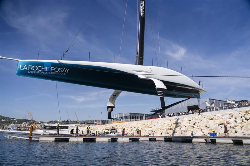 The La Roche-Posay Racing Team's AC75 launch - photo © Nicolas Touzé / La Roche-Posay Racing Team