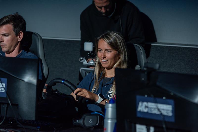 2024 Olympic representative Erika Reineke (American Magic) AC Sailing - 37th America's Cup Official Game - April 2024 - photo © ACE