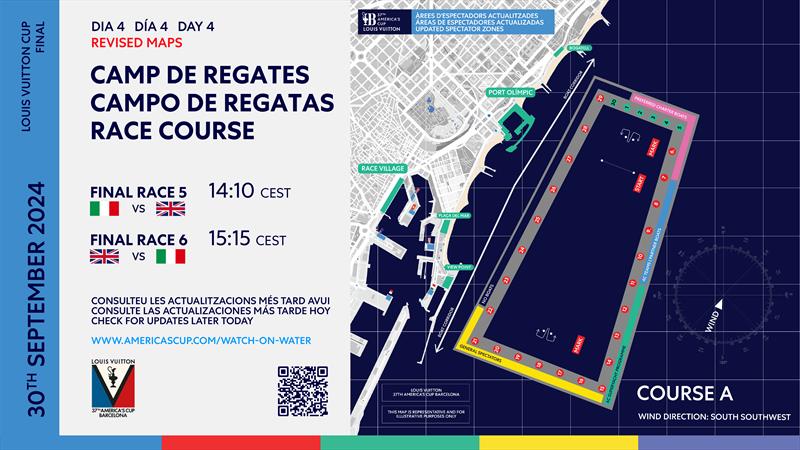 Weather Forecast - Finals - Day 4 - Louis Vuitton Cup  - Day 18 - September 30, 2024 - Barcelona - photo © America's Cup Media