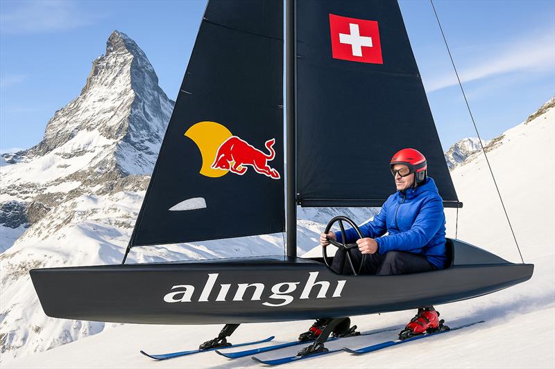 Is Ernesto Bertarelli heading for the slopes? The America's Cup Swiss style - April 2025 - photo © Richard Gladwell - Sail-World.com/nz