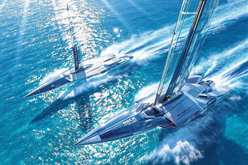 All eyes locked on the race; the whole galaxy tracks the two naves in hyperflight — tension mounting with every heartbeat - photo © Pierre-Jean Cottalorda