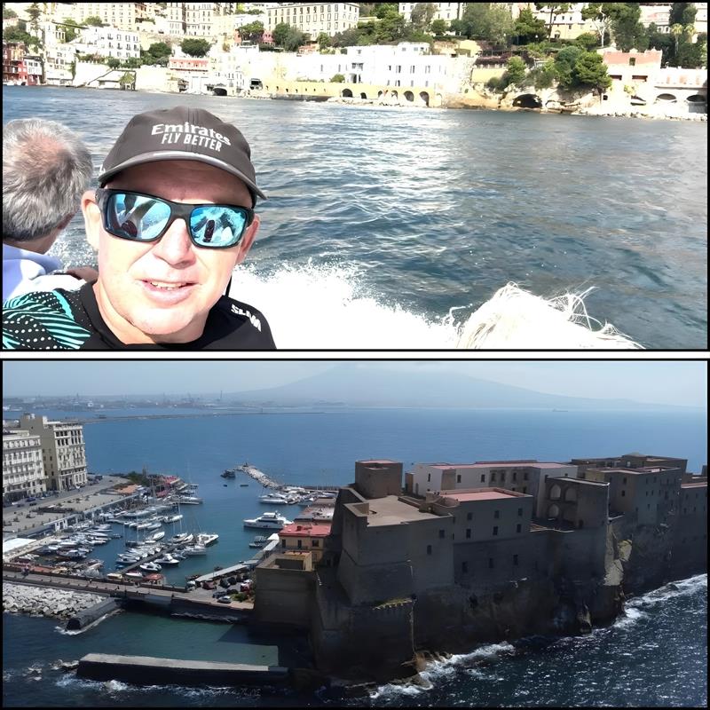Ray Davies scouting in Naples - September 2025 - photo © America's Cup Media