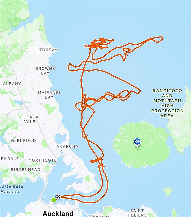 ETNZ AC75 track - Recon - March 23, 3036 - photo © ACP Recon Media