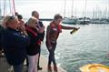 Belfast Lough Sailability boat naming with TV weather presenter Cecilia Daly © Nigel Thompson