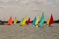 303s line up to start - Hansa TT Series at Waveney & Oulton Broad