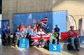 Team prize awarded to GBR - Hansa European Championships in Barcelona &copy; Nicola Durston