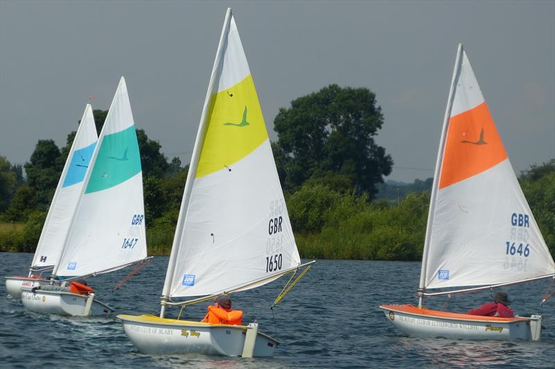 Hansa TT at Notts County photo copyright Pete Saunders taken at Notts County Sailing Club and featuring the Hansa class