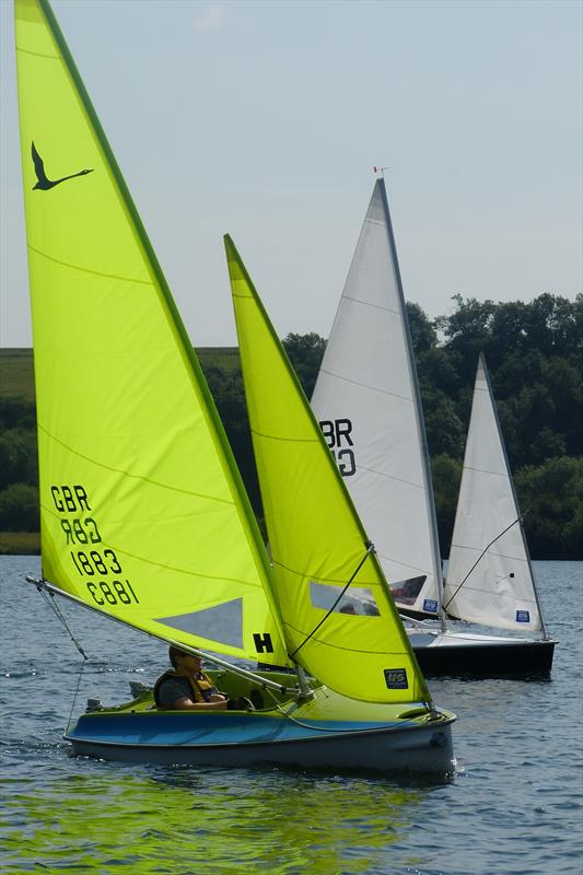 Hansa TT at Notts County photo copyright Pete Saunders taken at Notts County Sailing Club and featuring the Hansa class