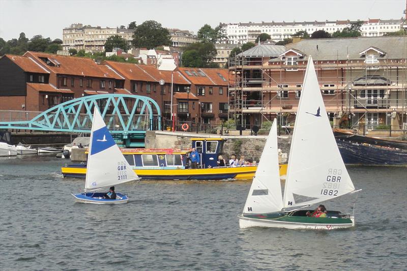 Liberty and 2.3 winners at the 9th Hansa TT at Bristol Sailability photo copyright Ron Sawford taken at Baltic Wharf Sailing Club and featuring the Hansa class