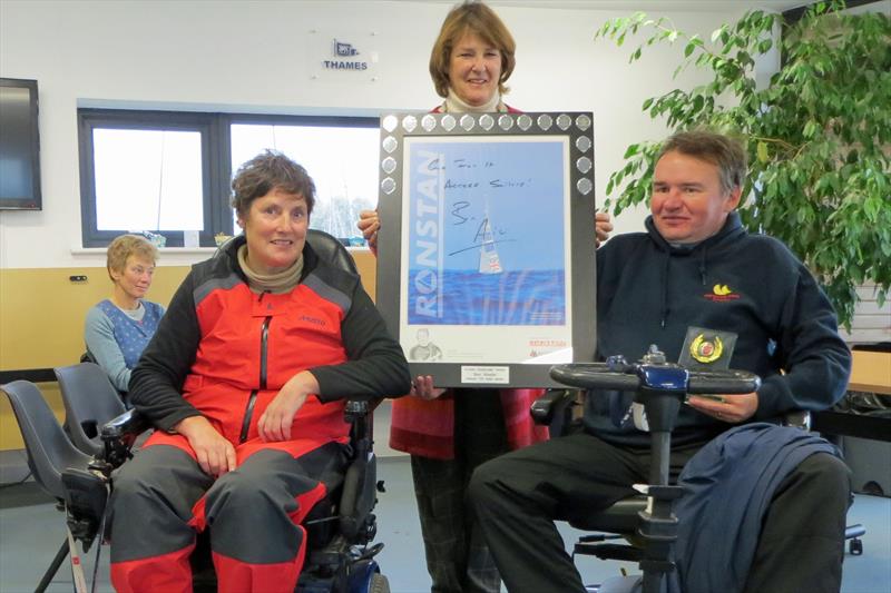 Frensham Pond Sailability win the TT Team Trophy after the Class Traveller Series at Oxford Sailability - photo © Richard Johnson