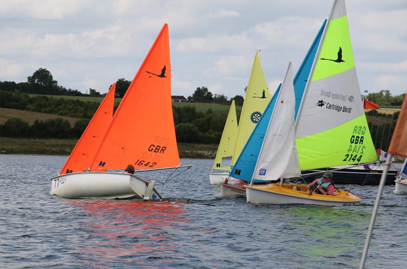 Access 303s in the Hansa Class TT at Northampton photo copyright Rob Jackson taken at Northampton Sailability and featuring the Hansa class