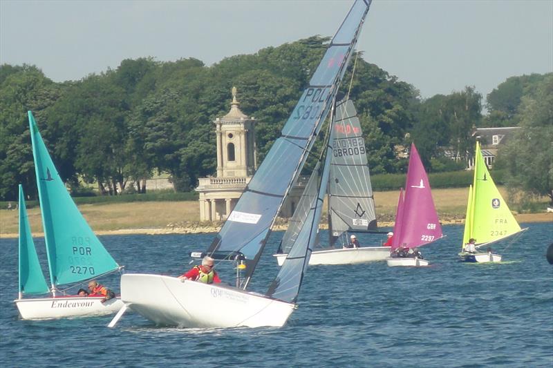 Hansa Europeans at Rutland day 2 photo copyright Ron Sawford taken at Rutland Sailing Club and featuring the Hansa class