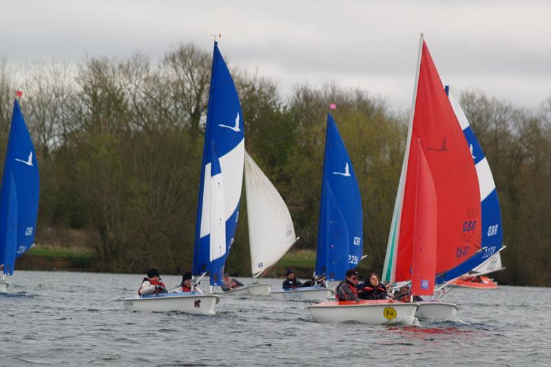 Hansa TT at Whitefriars photo copyright Nicky Mathew taken at Whitefriars Sailing Club and featuring the Hansa class