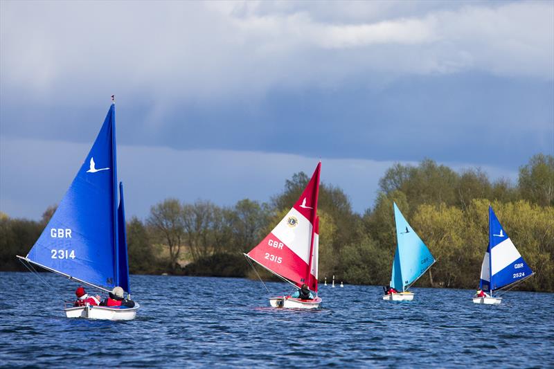 Hansa TT at Burghfield photo copyright Alex Irwin / www.sportography.tv taken at Burghfield Sailing Club and featuring the Hansa class