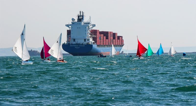 Hansa Class Grand Prix at Chesil photo copyright Nicky Mathew taken at Weymouth & Portland Sailing Academy and featuring the Hansa class