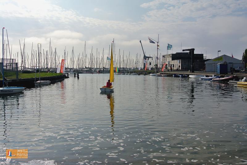 2016 Hansa Worlds day 3 photo copyright Chris Heil taken at Regatta Center Medemblik and featuring the Hansa class