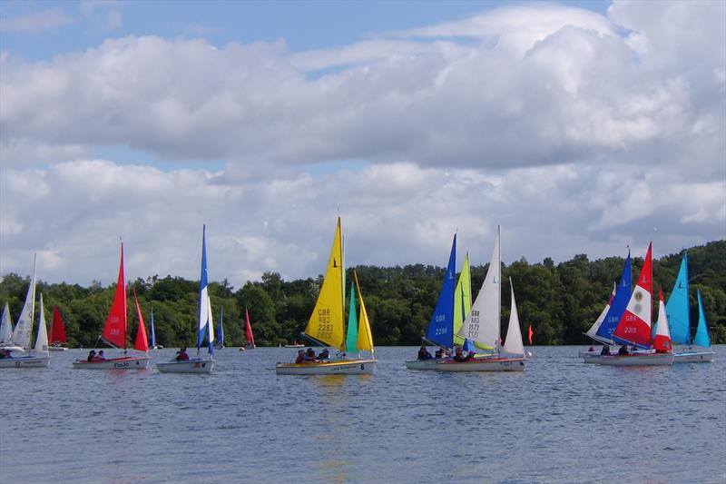 303 class racing at the Hansa Class Travellers' Trophy at Spinnaker photo copyright Bob Scull taken at  and featuring the Hansa class