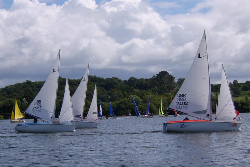 Liberty fleet racing at the Hansa Class Travellers' Trophy at Spinnaker photo copyright Bob Scull taken at  and featuring the Hansa class