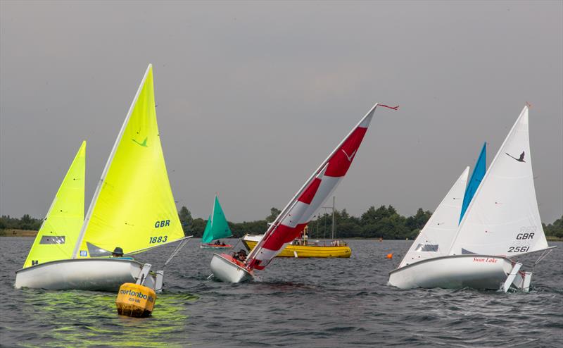 Hansa Liberty Travellers' Trophy Series at Notts County photo copyright David Eberlin taken at Notts County Sailing Club and featuring the Hansa class