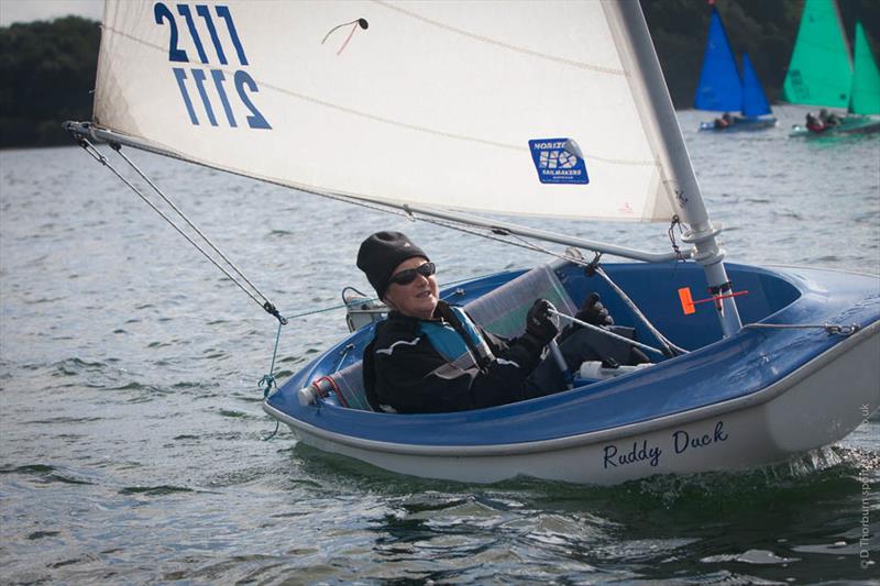 Lindsay Burns wins 2016 Hansa 2.3 UK National Championships at Carsington Sailability - photo © Mark Ludbrook