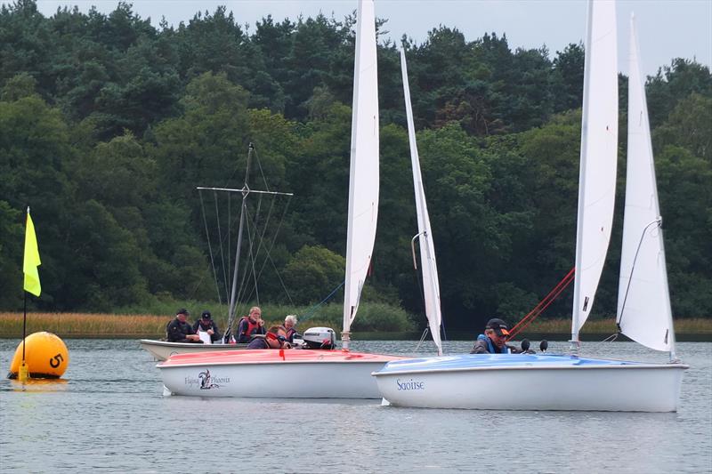 Close racing in the Libertys during the Hansa TT at Frensham - photo © Tony Machen