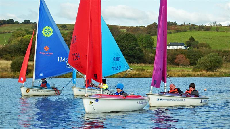 303s in light air during the Hansa Scottish TT Series at Castle Semple - photo © Jim Thomson