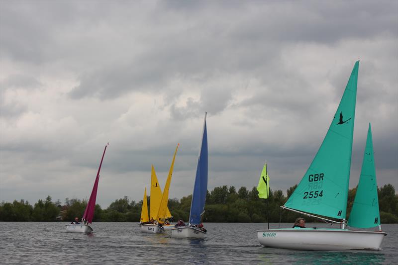 Hansa TT at Whitefriars photo copyright David Durston taken at Whitefriars Sailing Club and featuring the Hansa class