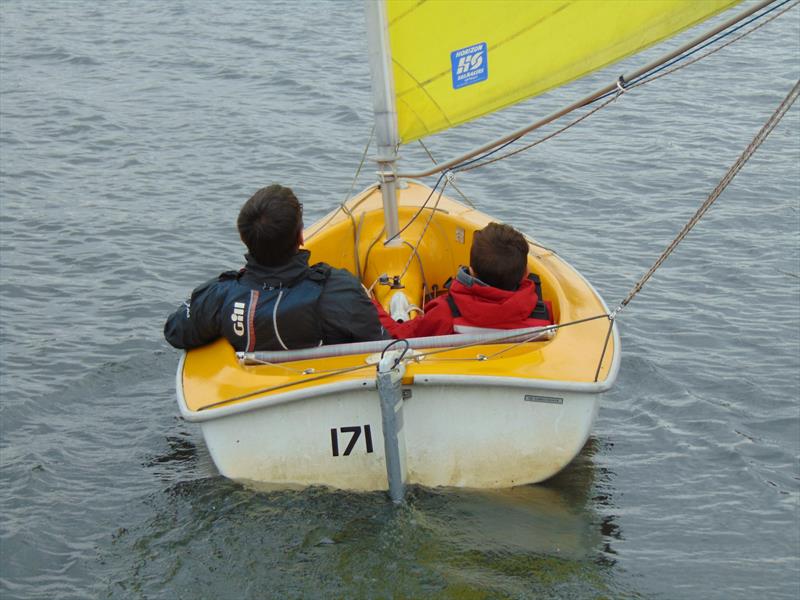 Cardiff Muslim Primary School children benefit from the All Afloat scheme photo copyright RYA Cymru Wales taken at  and featuring the Hansa class