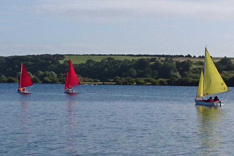 The seventh event in the 2017 Hansa Class National TT Series was at Notts County photo copyright Sarah Read taken at Notts County Sailing Club and featuring the Hansa class