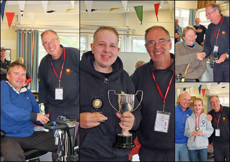 Class winners in the Hansa TT at Frensham Pond photo copyright Tony Machen taken at Frensham Pond Sailing Club and featuring the Hansa class