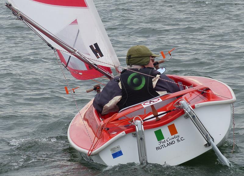 Pat Crowley wins the Liberty class during the final 2017 Hansa TT at Oxford photo copyright Richard Johnson taken at Oxford Sailing Club and featuring the Hansa class