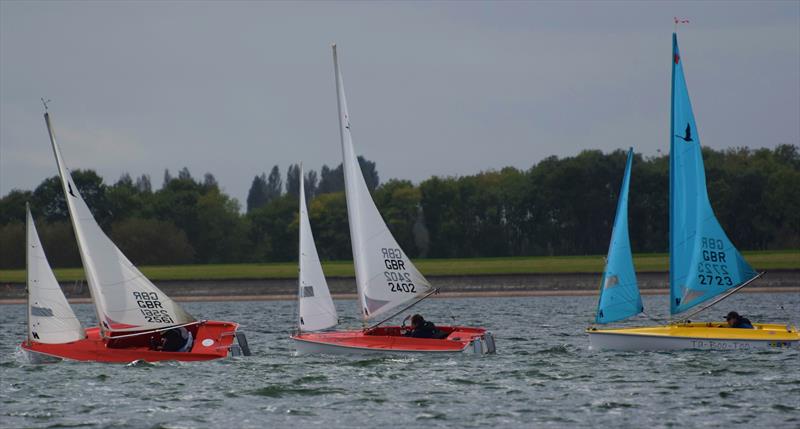 Liberty fleet during the final 2017 Hansa TT at Oxford photo copyright Tom Mackintosh taken at Oxford Sailing Club and featuring the Hansa class