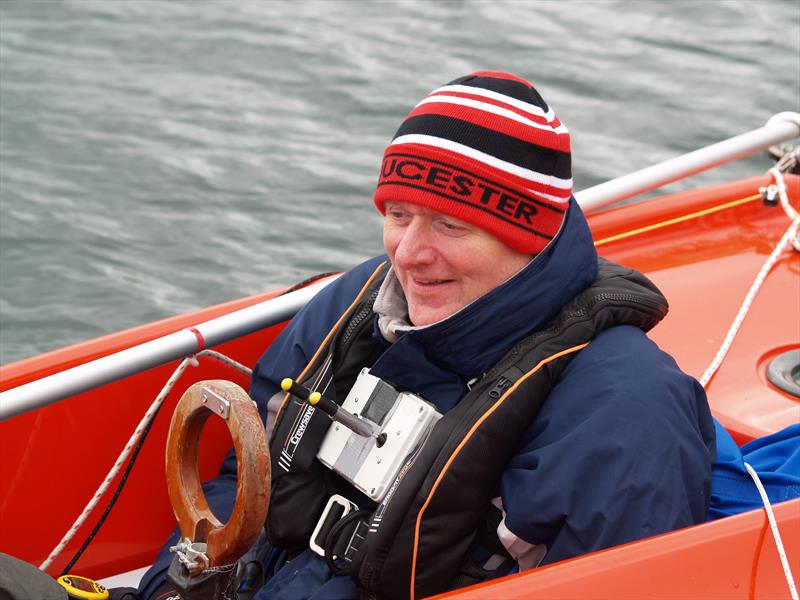 David Durston during the Hansa Europeans at Meze, France photo copyright Nicola Durston taken at  and featuring the Hansa class