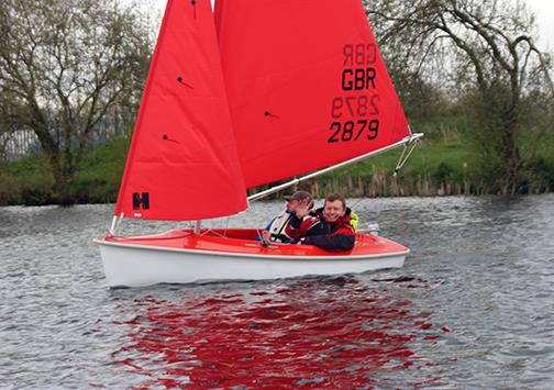 Whitefriars Hansa TT photo copyright Nicola Durston taken at Whitefriars Sailing Club and featuring the Hansa class