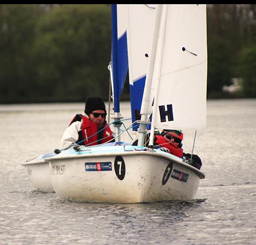 Whitefriars Hansa TT photo copyright Nicola Durston taken at Whitefriars Sailing Club and featuring the Hansa class