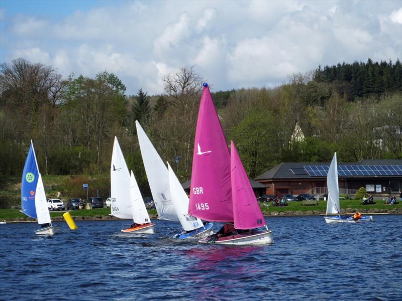 Scottish Hansa Class TT at Clydemuirshiel Country Park photo copyright Mary Christison taken at  and featuring the Hansa class