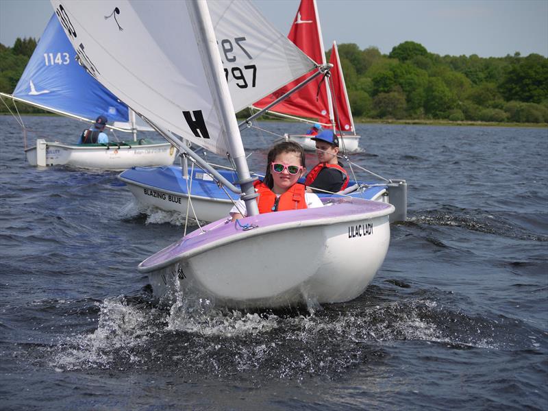 Hansa Scottish TT Series at Galloway photo copyright Carol Bryden taken at  and featuring the Hansa class