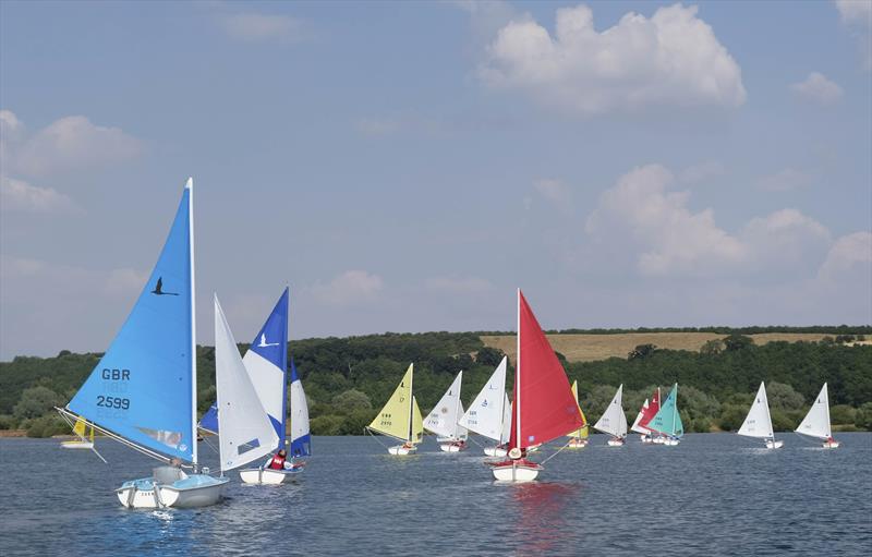 Hansa UK Nationals at Notts County photo copyright David Eberlin taken at Notts County Sailing Club and featuring the Hansa class