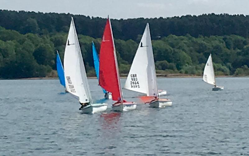 Hansa TT at Carsingtonton photo copyright Keith Stubbs taken at Carsington Sailing Club and featuring the Hansa class