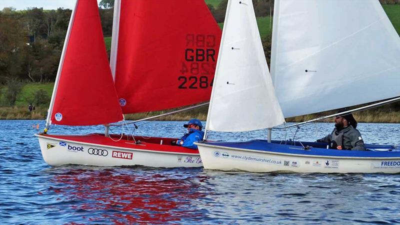 Hansa Scottish TT at Clydemuirshiel Country Park photo copyright Jim Thomson taken at  and featuring the Hansa class