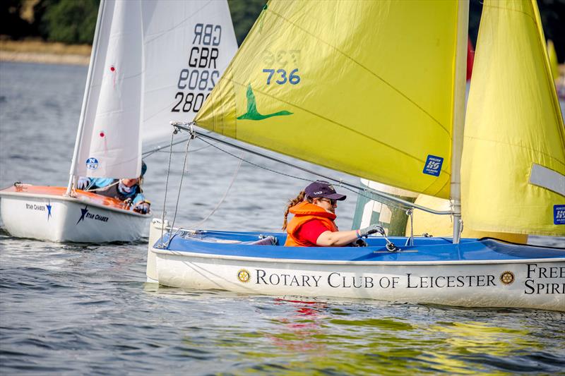 Former Royal Marines bandswoman Poppy Pawsey set for the Invictus Games in Sydney photo copyright Emily Whiting taken at Royal Yachting Association and featuring the Hansa class