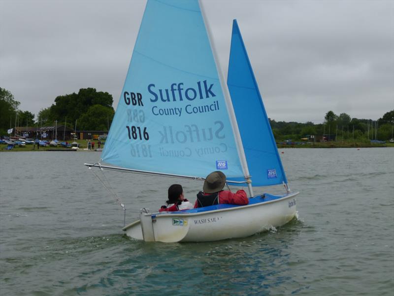 SESCA WASH Sailability photo copyright Mike Steele taken at St Edmundsbury Sailing & Canoeing Association and featuring the Hansa class