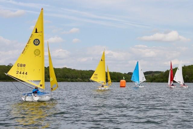 National Hansa Class TT Series Round 3 at Carsington photo copyright Mike Stoker taken at Carsington Sailing Club and featuring the Hansa class